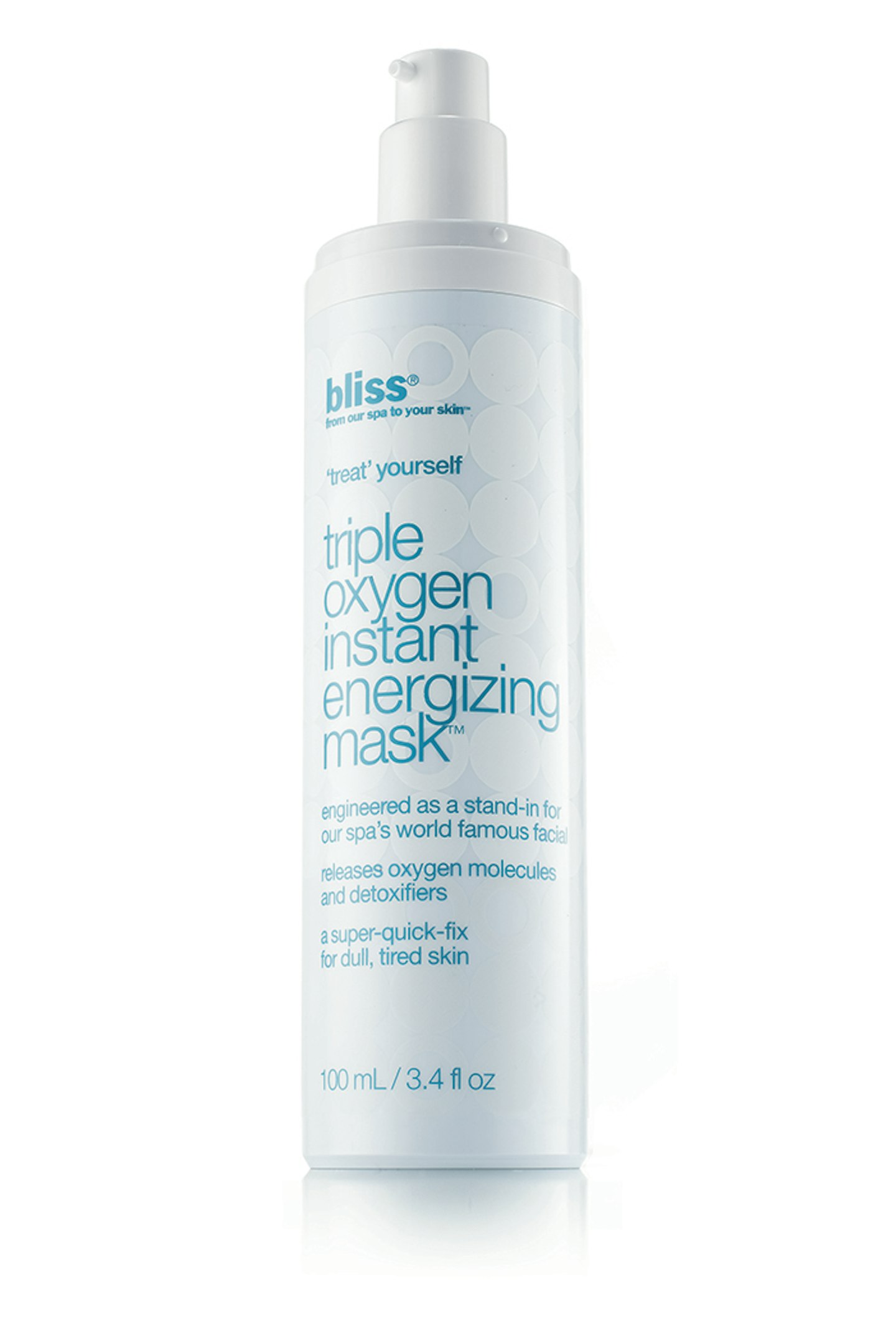 bliss triple oxygen energising mask