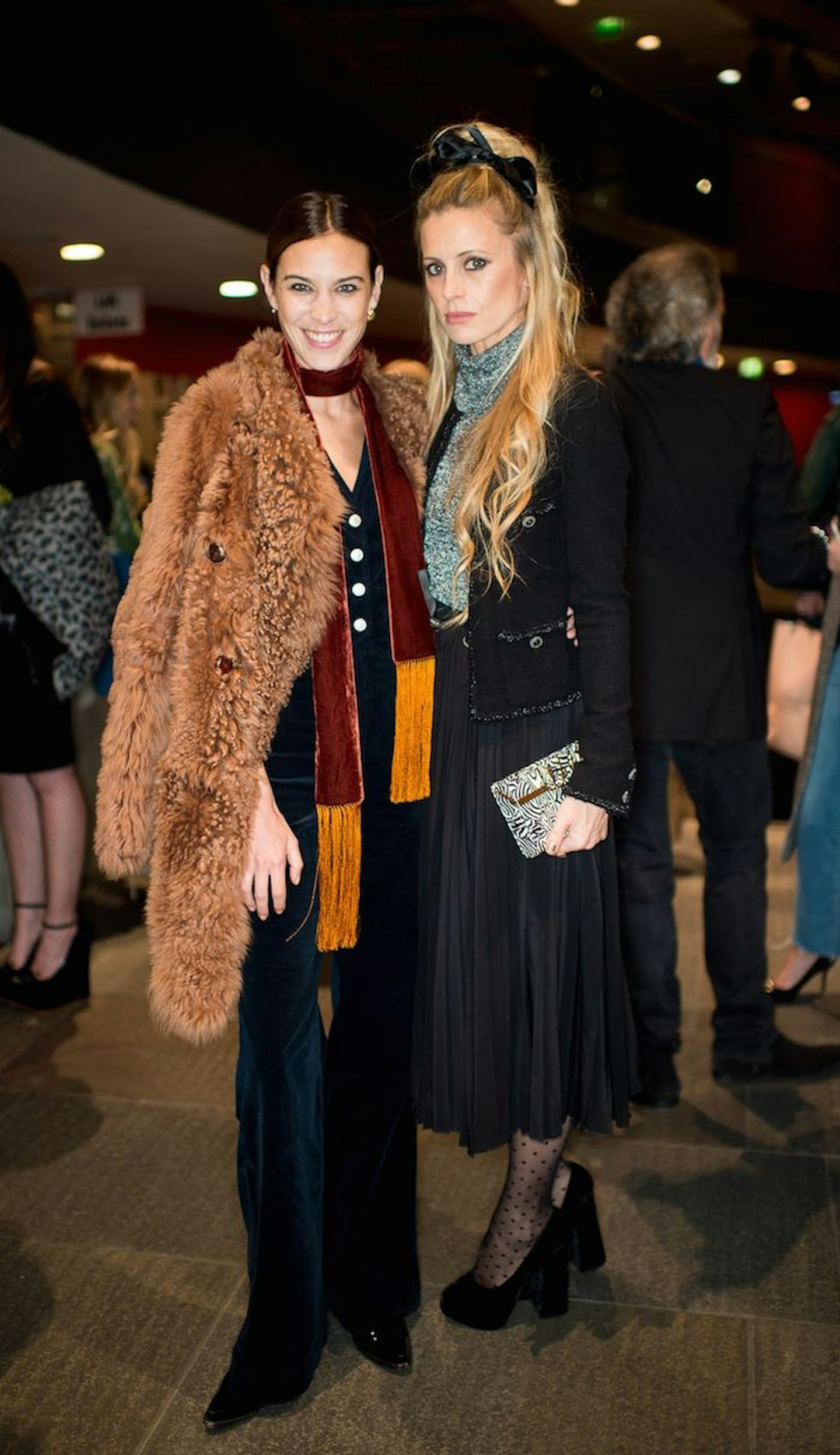 Alexa Chung and Laura Bailey