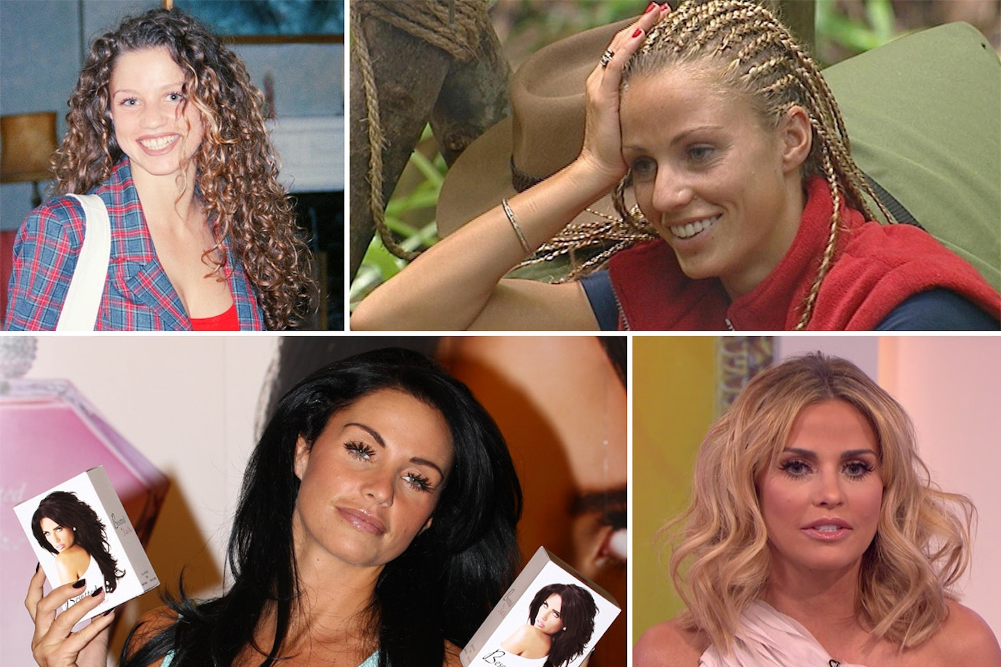 katie price hair montage