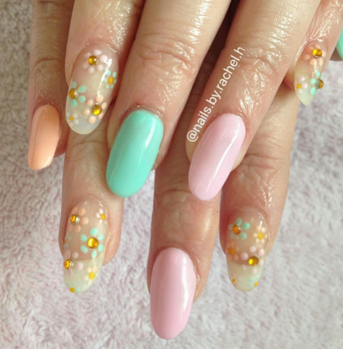 easter nails designs manicure