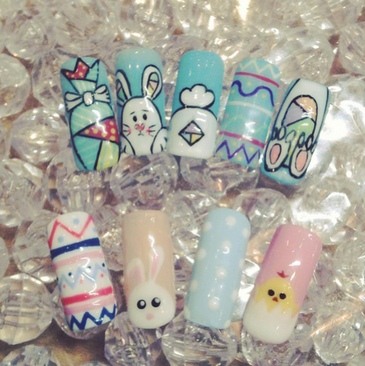 easter nails designs manicure