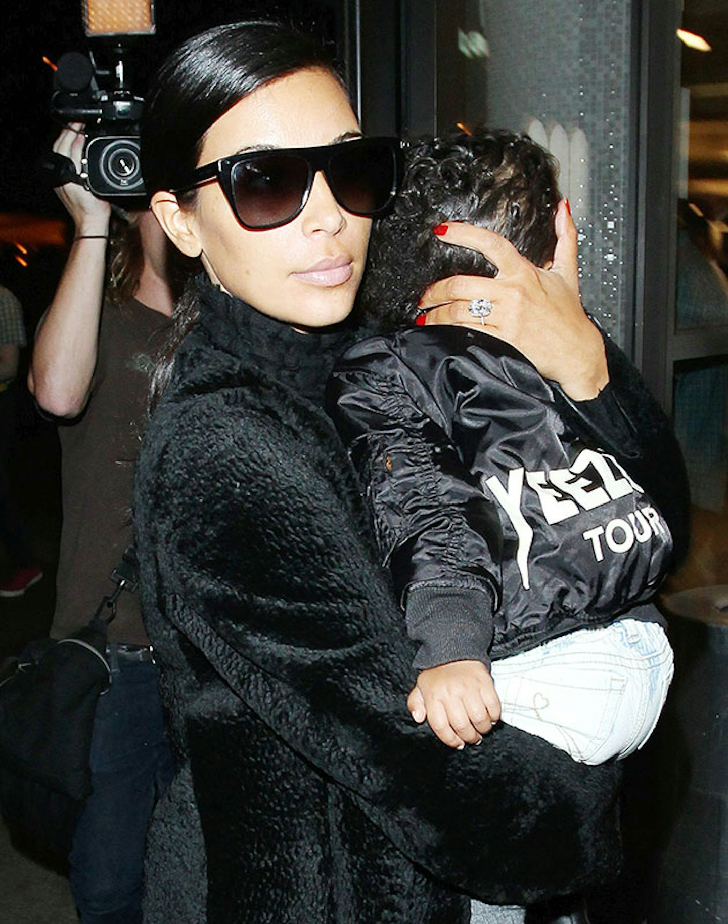 north west style fashion kim kardashian kanye west baby