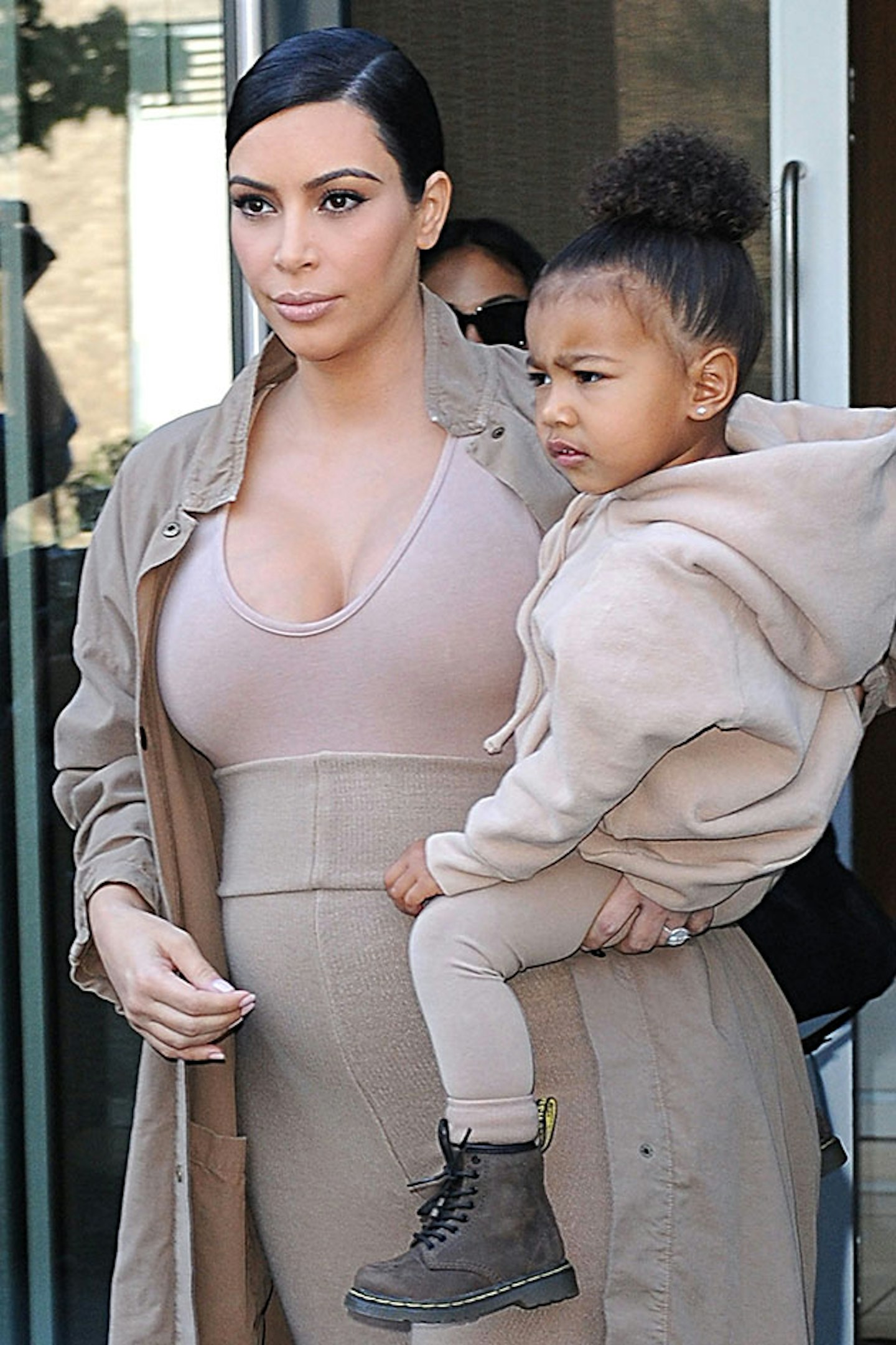 north west style fashion kim kardashian kanye west baby