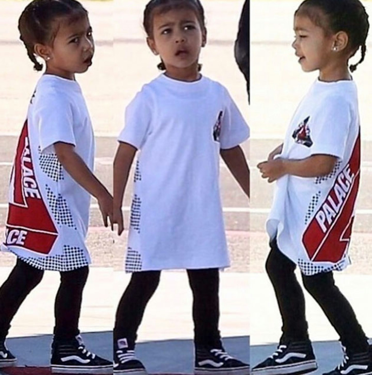 north west style fashion kim kardashian kanye west baby