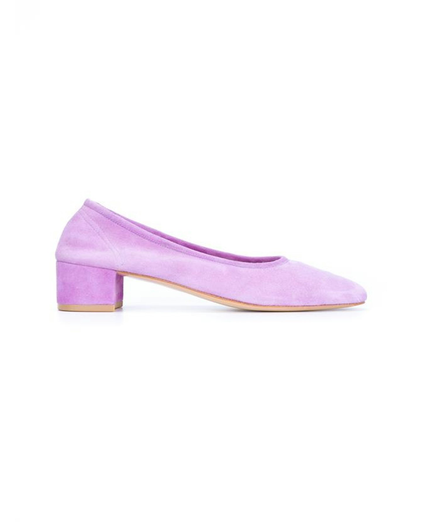 pink suede pumps maryam nassir zadeh