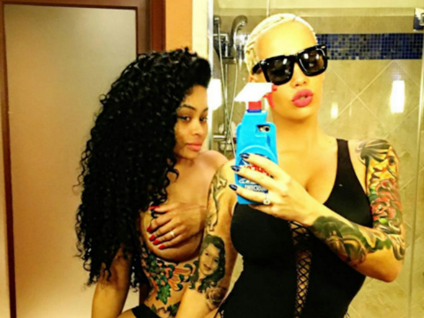 Blac Chyna and Amber Rose