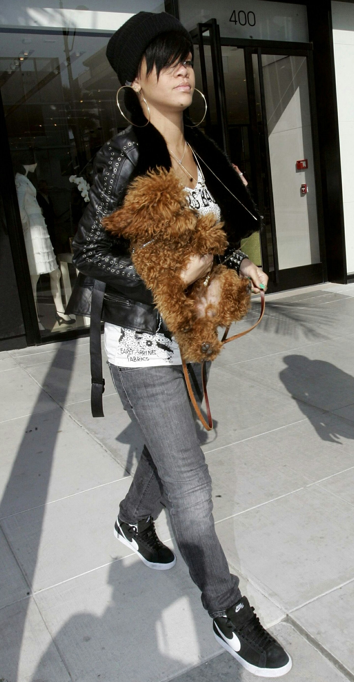 Rhianna and dog