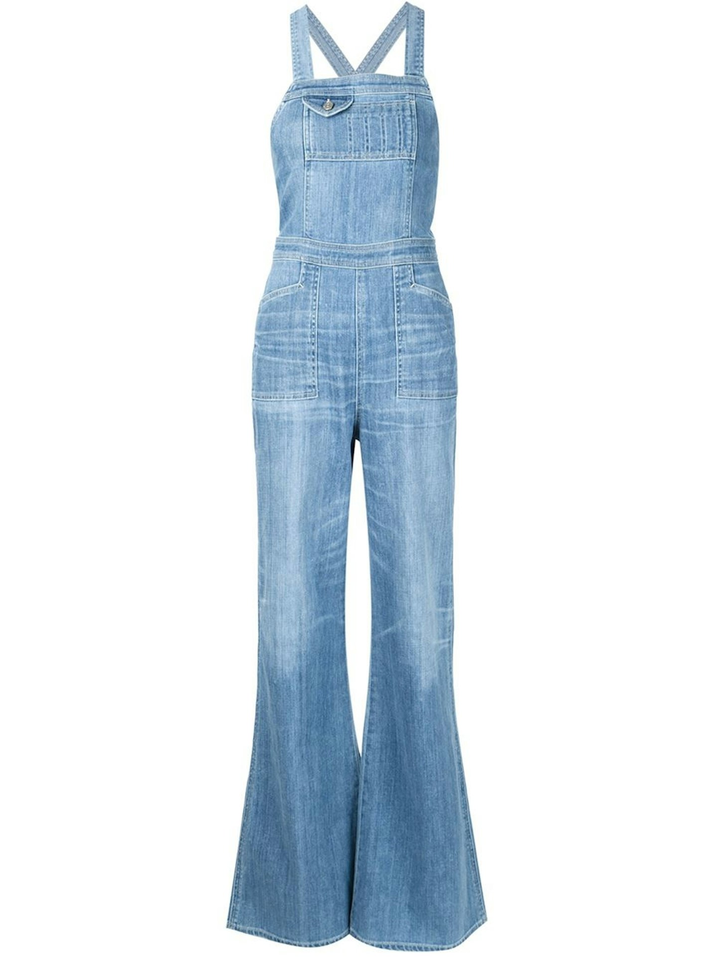 flared dungarees citizens of humanity