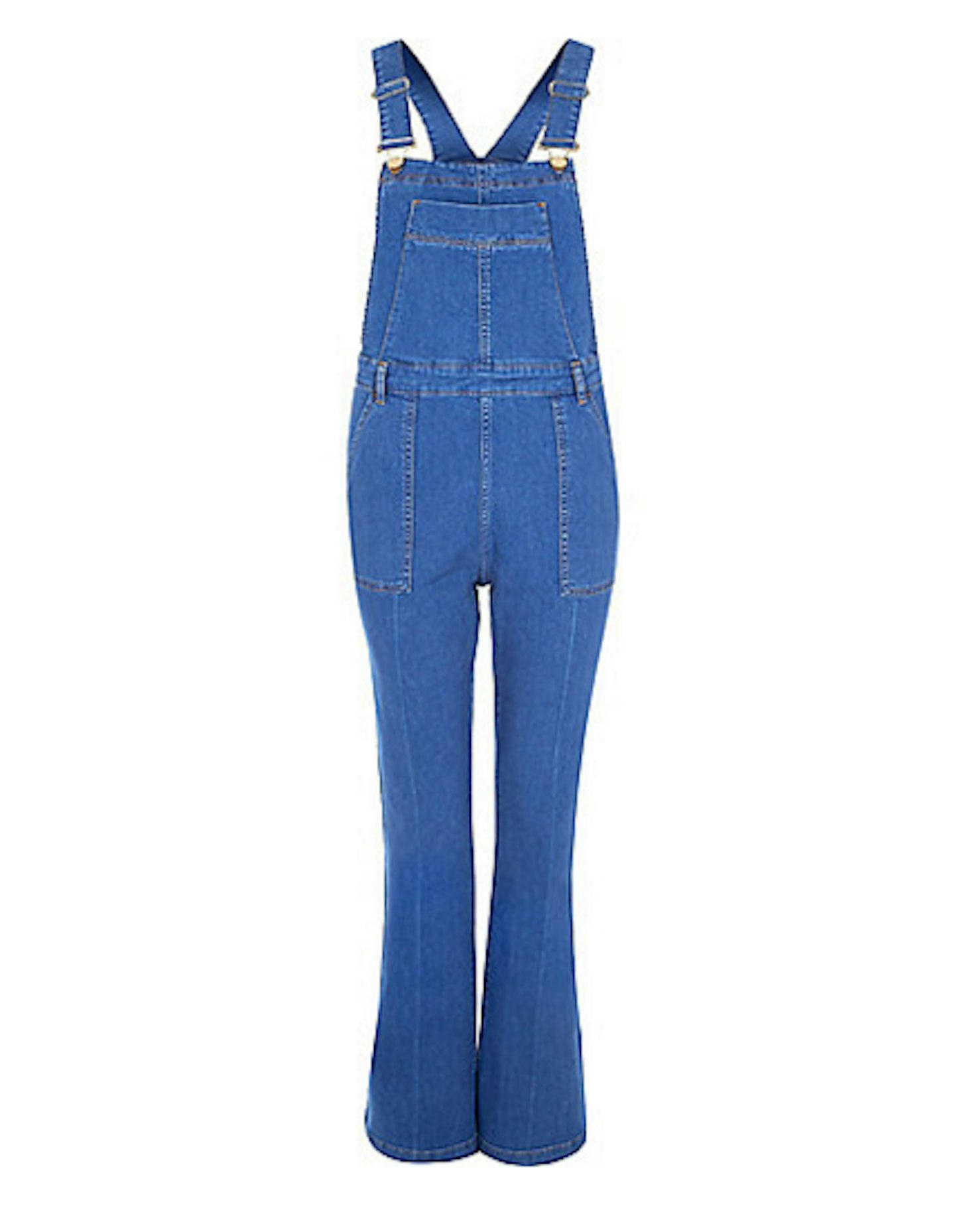 wide leg dungarees river island