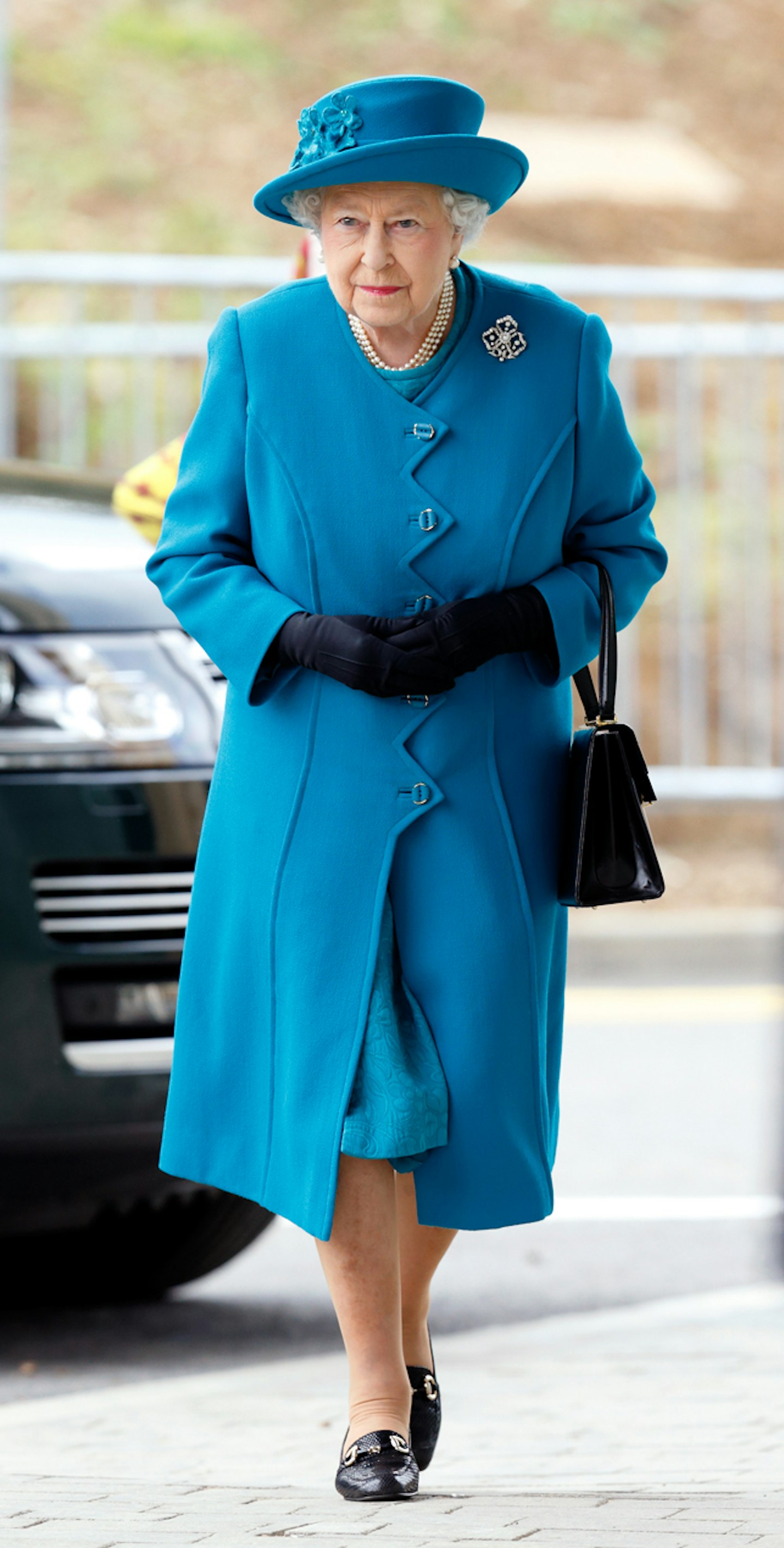 queen elizabeth II 90th birthday outfits fashion style rainbow colours gallery