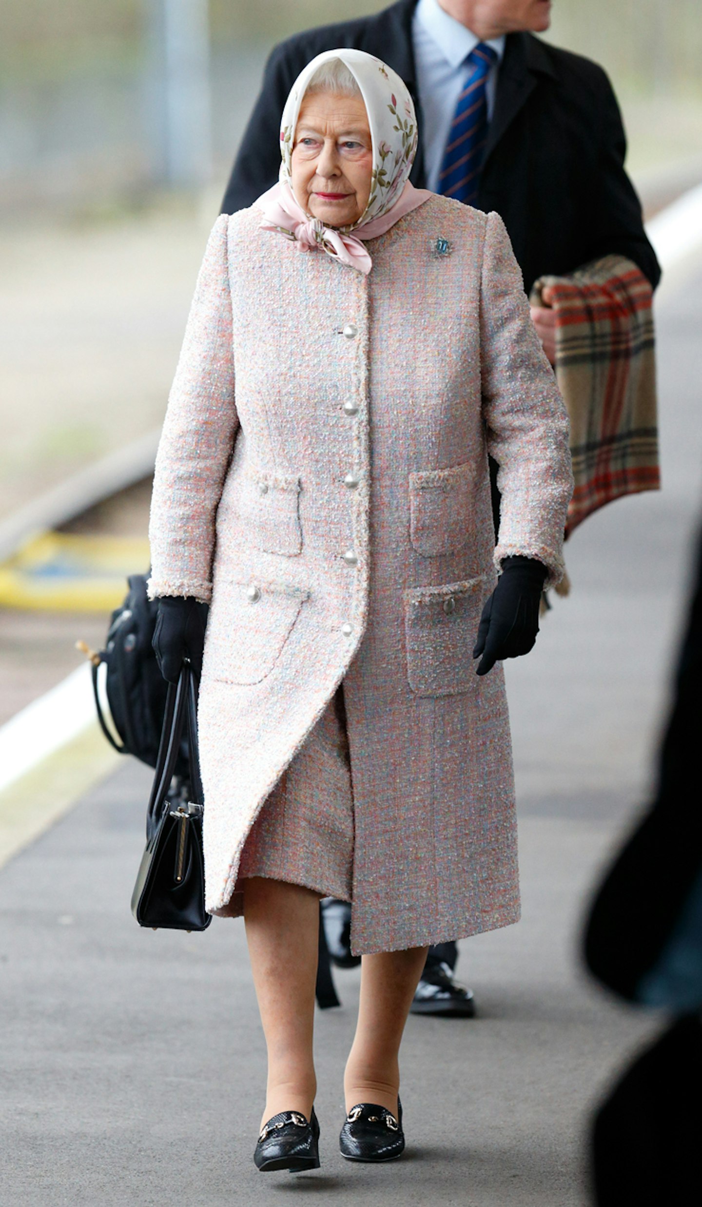 queen elizabeth II 90th birthday outfits fashion style rainbow colours gallery