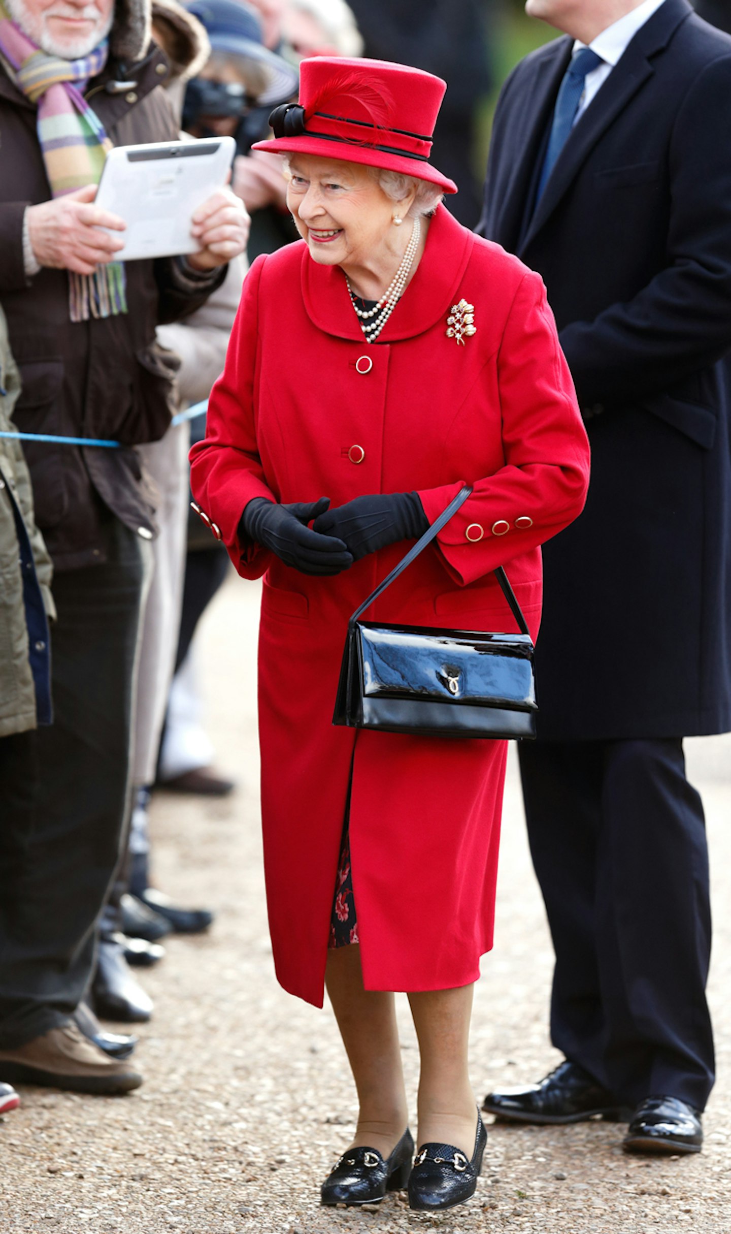 queen elizabeth II 90th birthday outfits fashion style rainbow colours gallery