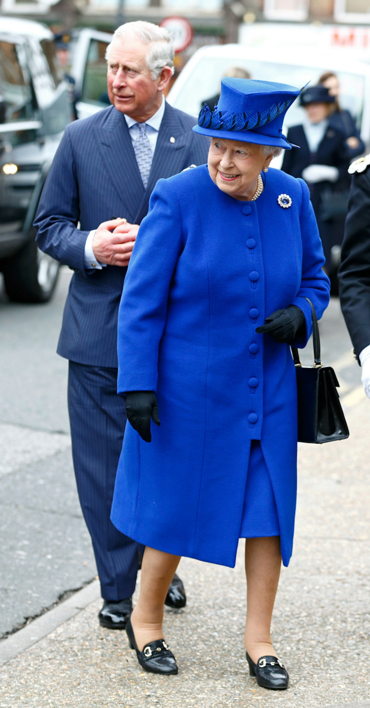 queen elizabeth II 90th birthday outfits fashion style rainbow colours gallery