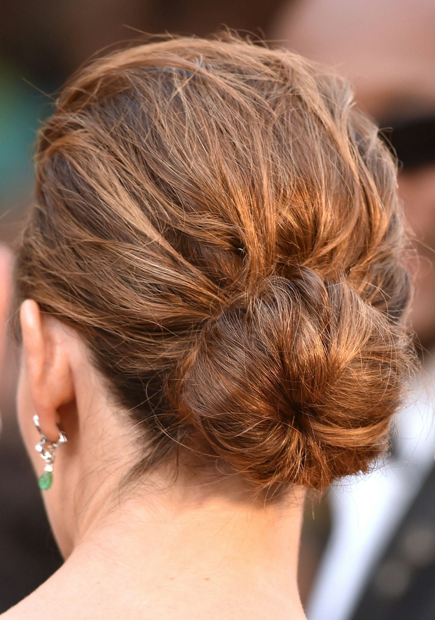 Jennifer Garner Topknot Bun Hairstyles