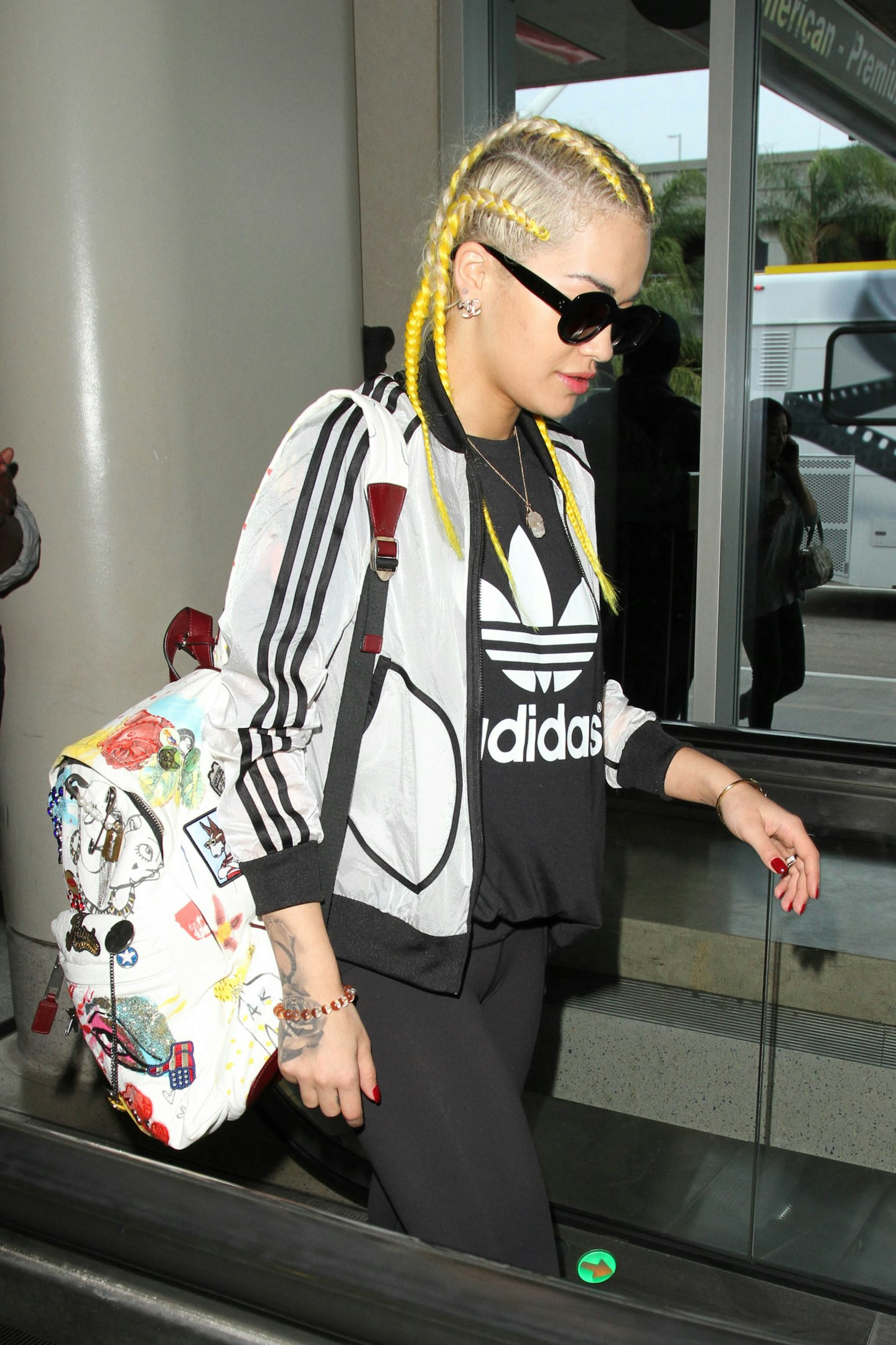 Rita Ora Plaited Braided Hairstyles