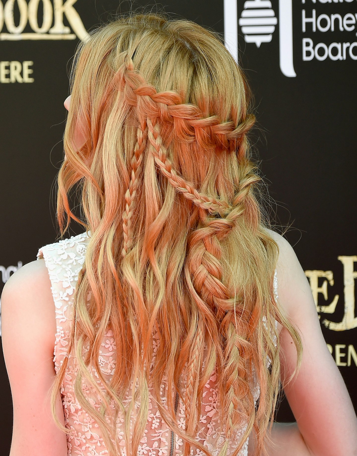 Katherine McNamara Plaited Braided Hairstyles