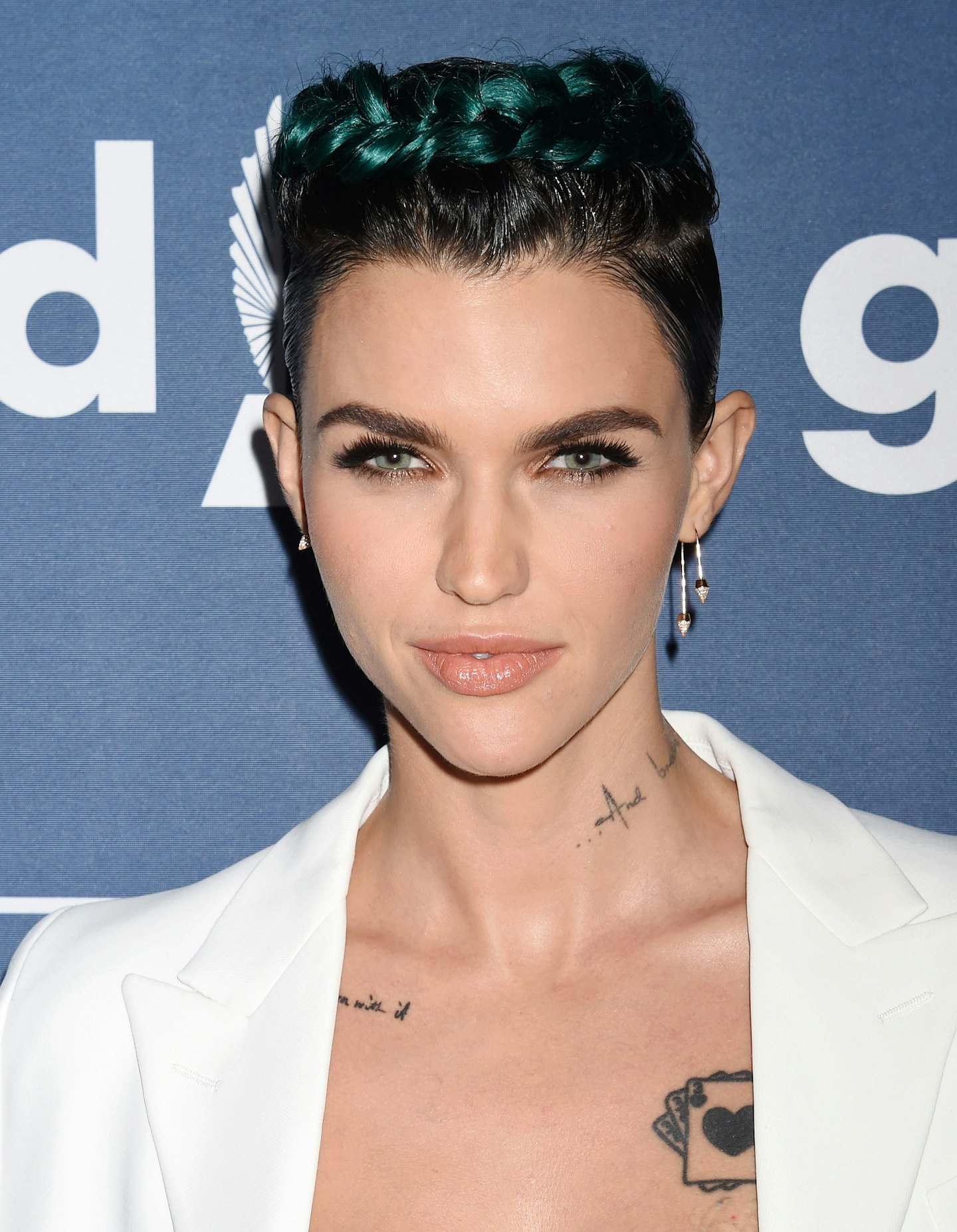 Ruby Rose Plaited Braided Hairstyles