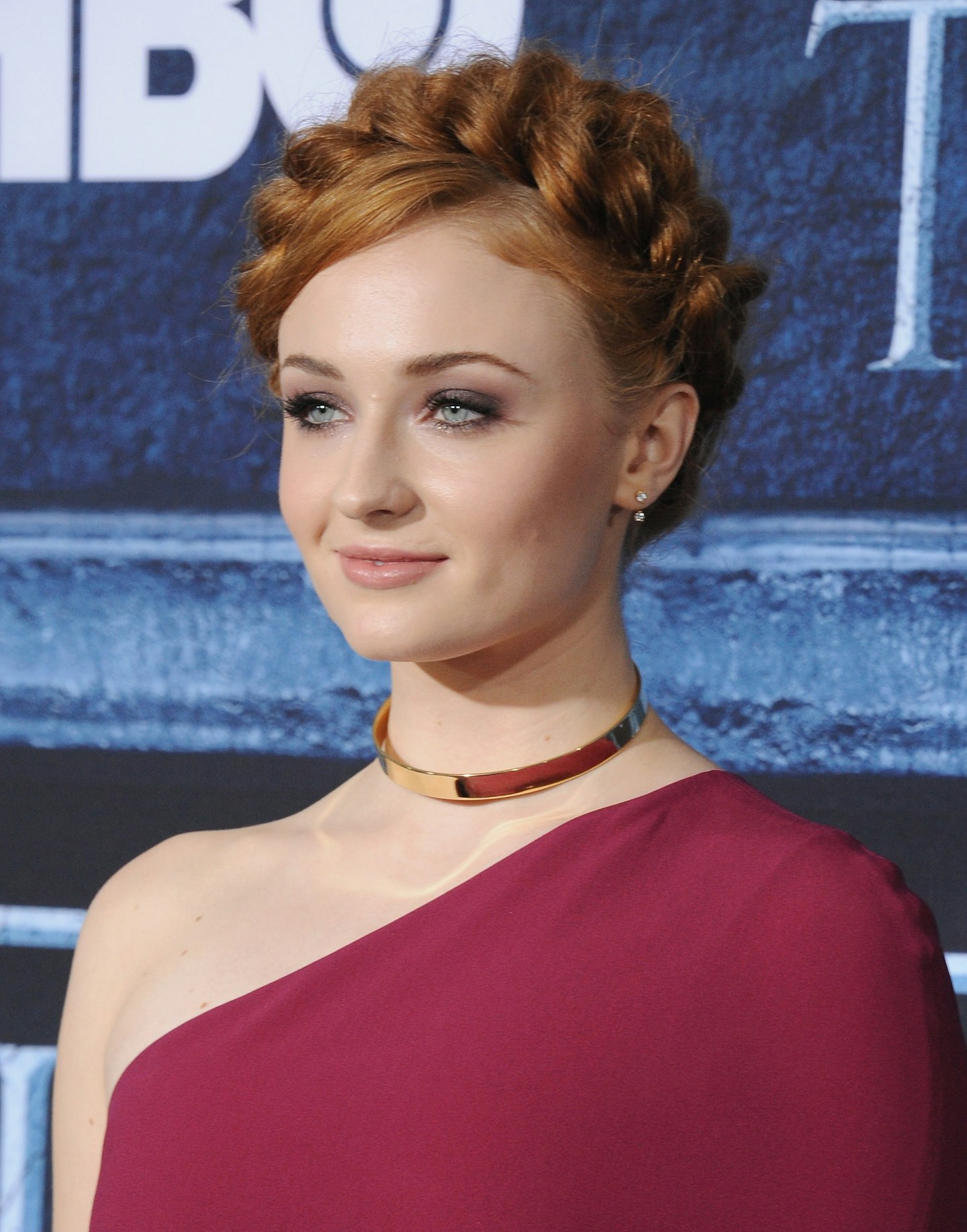 Sophie Turner Plaited Braided Hairstyles