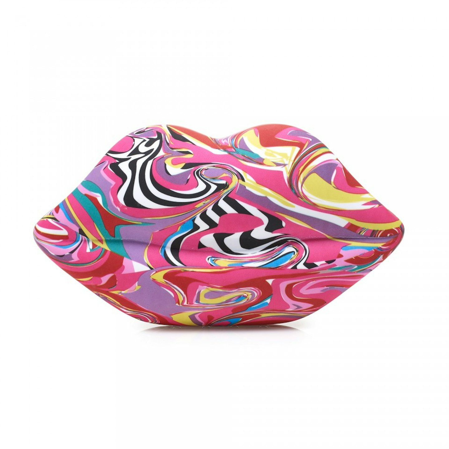 lips clutch, £191 (RRP £295) lulu guinness