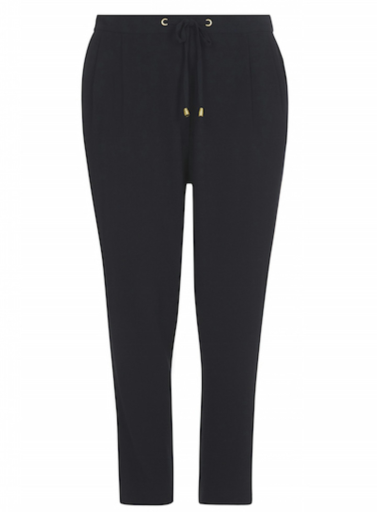 Black tapered trousers £30