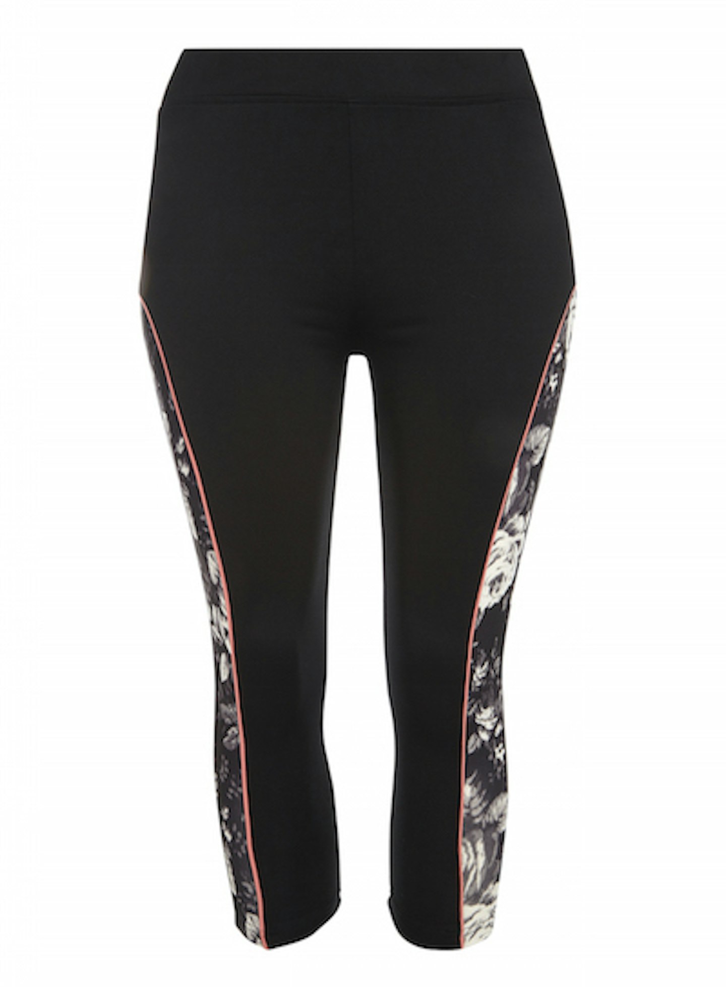 Black floral activewear leggings £20