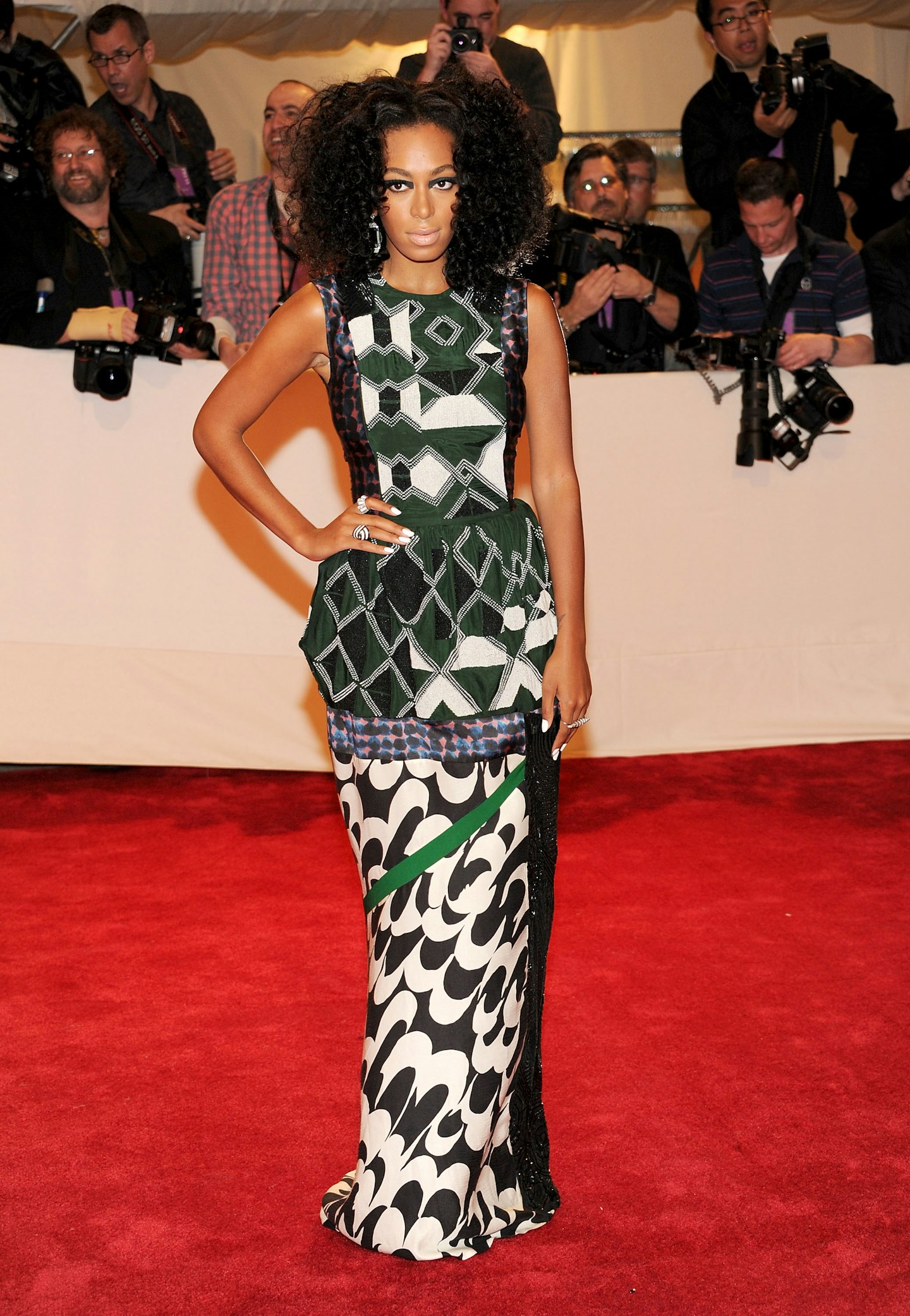 solange knowles, dries van noten, met gala