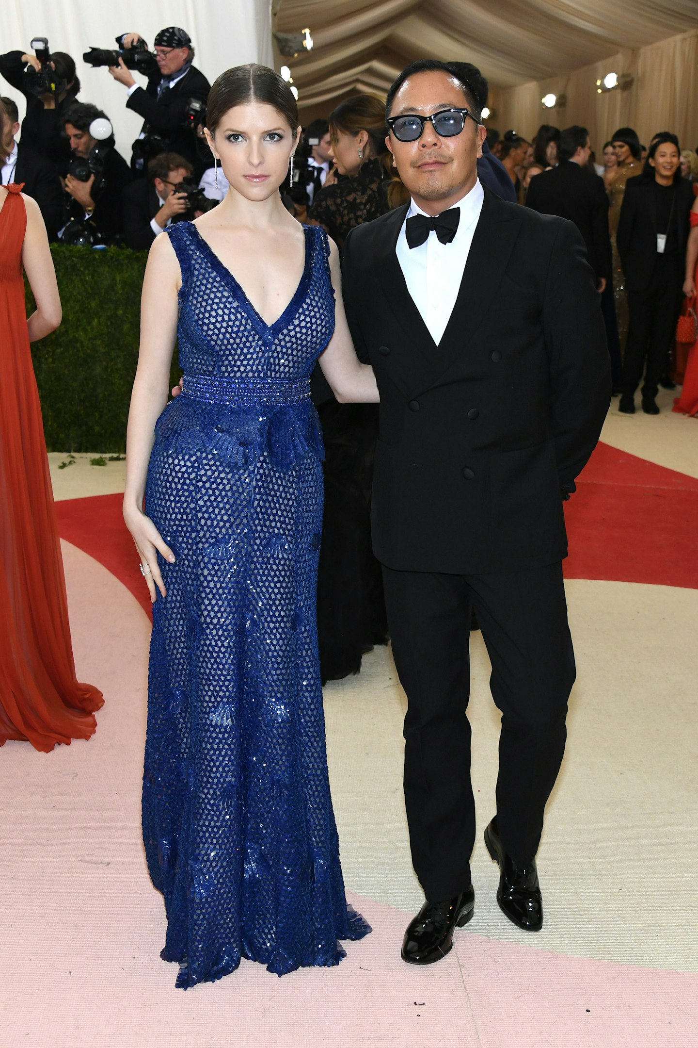 Anna Kendrick and Derek Lam