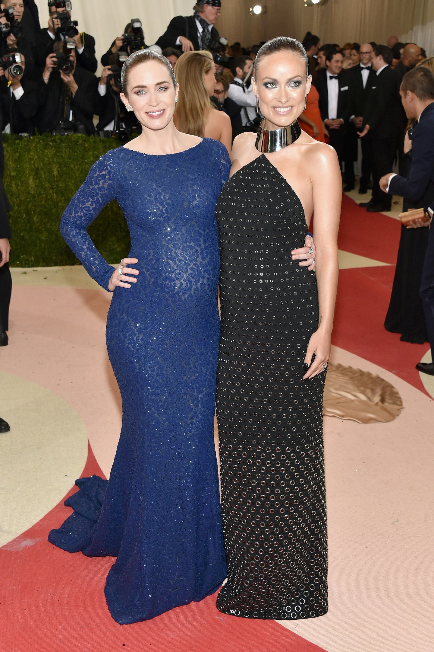 Emily Blunt and Olivia Wilde
