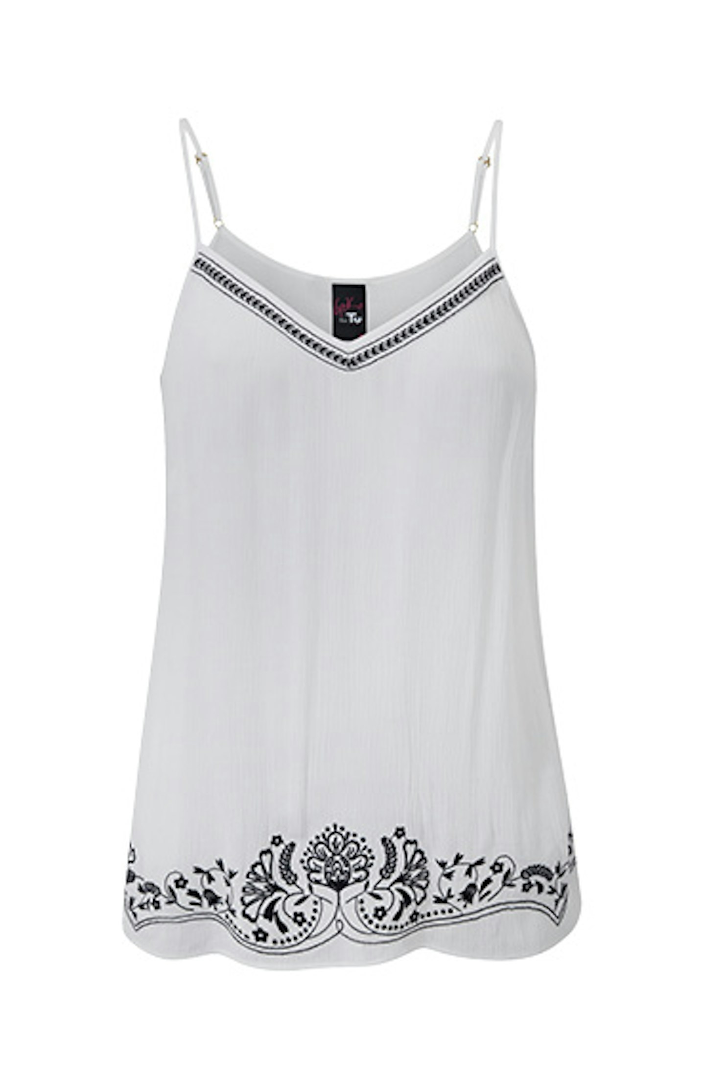 Embroidered Cami Top £20