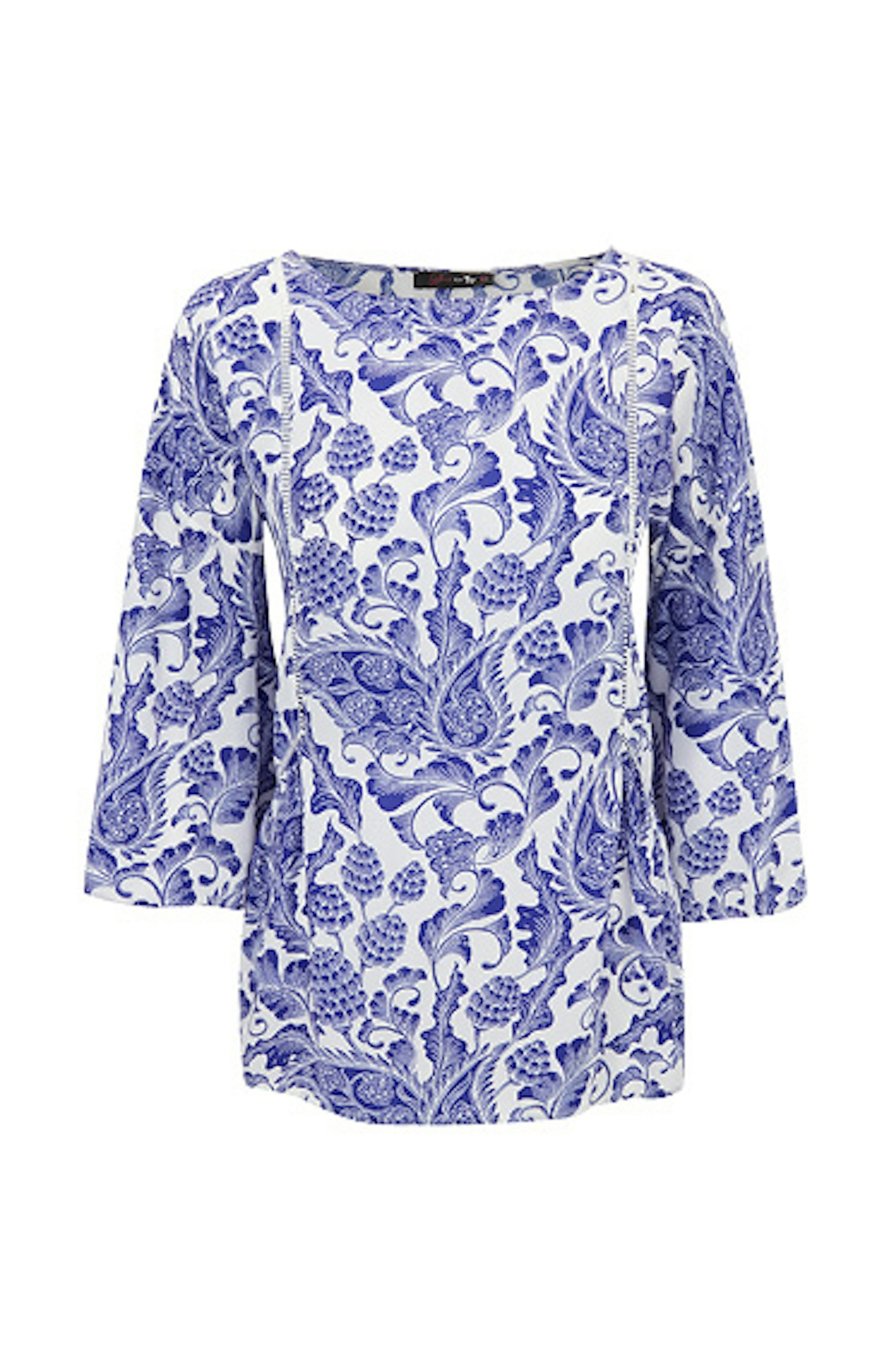 Printed Peplum Top 25