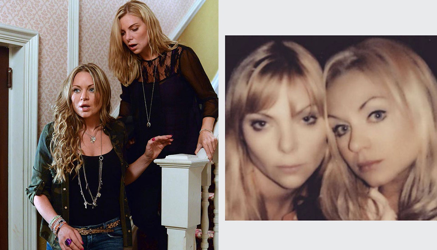 Rita Simon & Samantha Womack / Roxy and Ronnie Mitchell's throwback