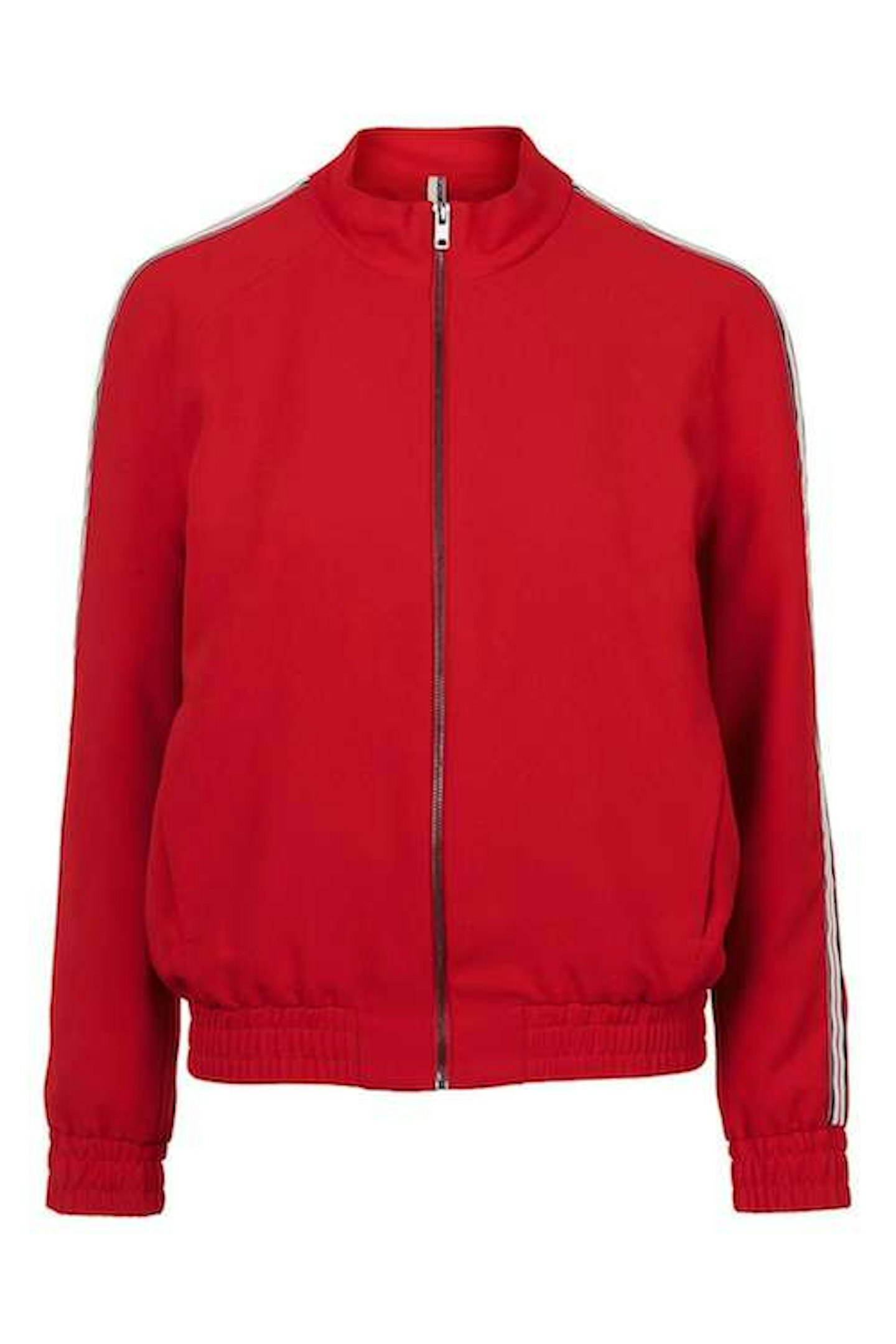 Topshop Tape Detailed Track Top 45