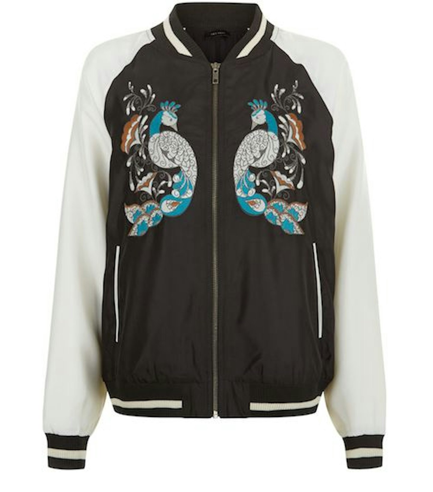 New Look Embroidered Bomber 34.99