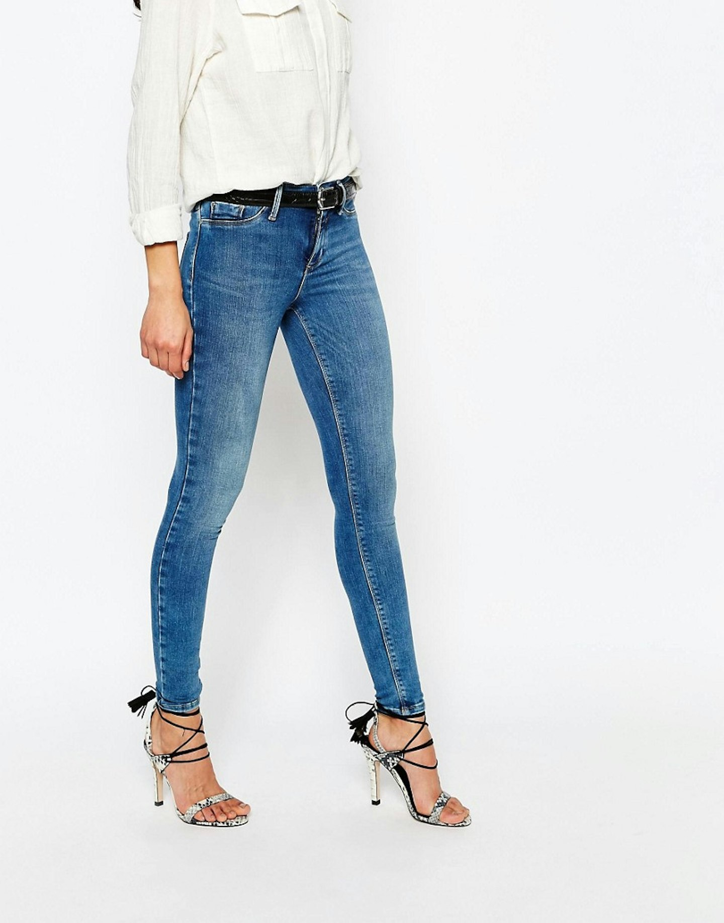 River Island Molly Skinny Mid Authentic Jean, £40