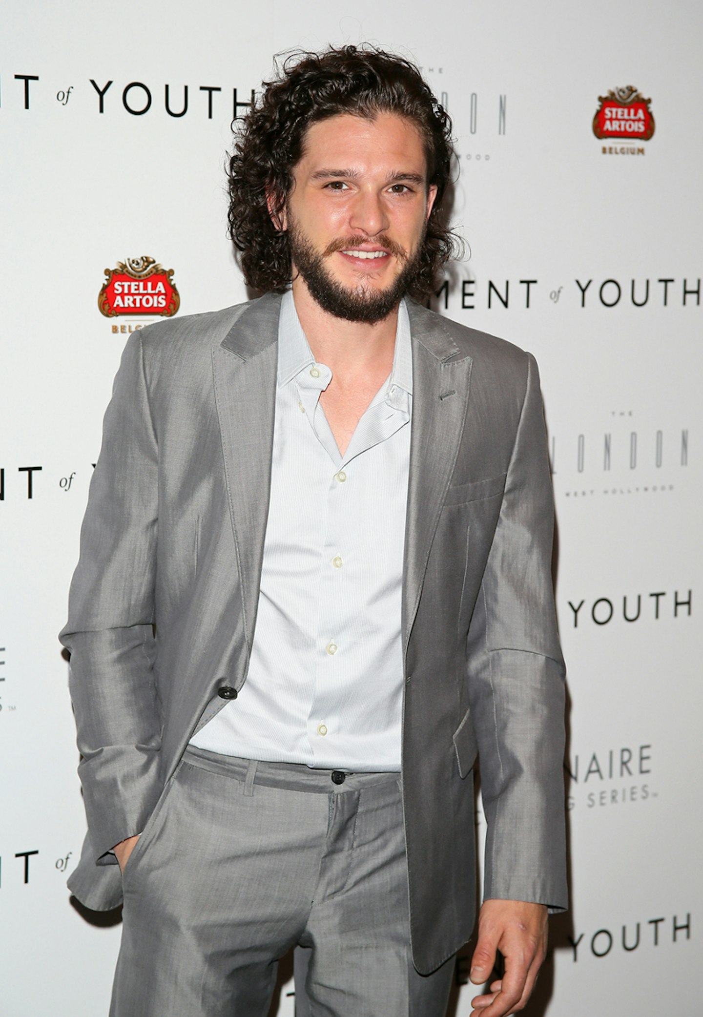 kit harington game of thrones jon snow hair curly curls perm man hot