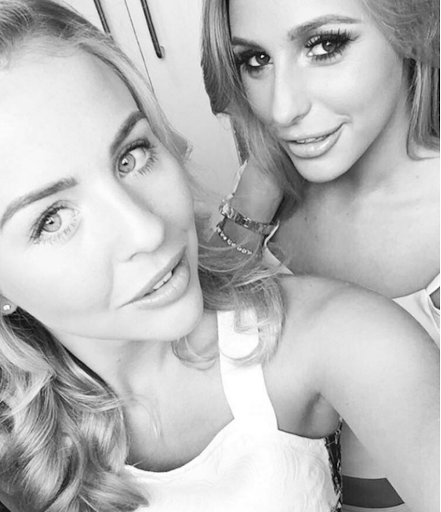 Amber with BFF Lydia Bright