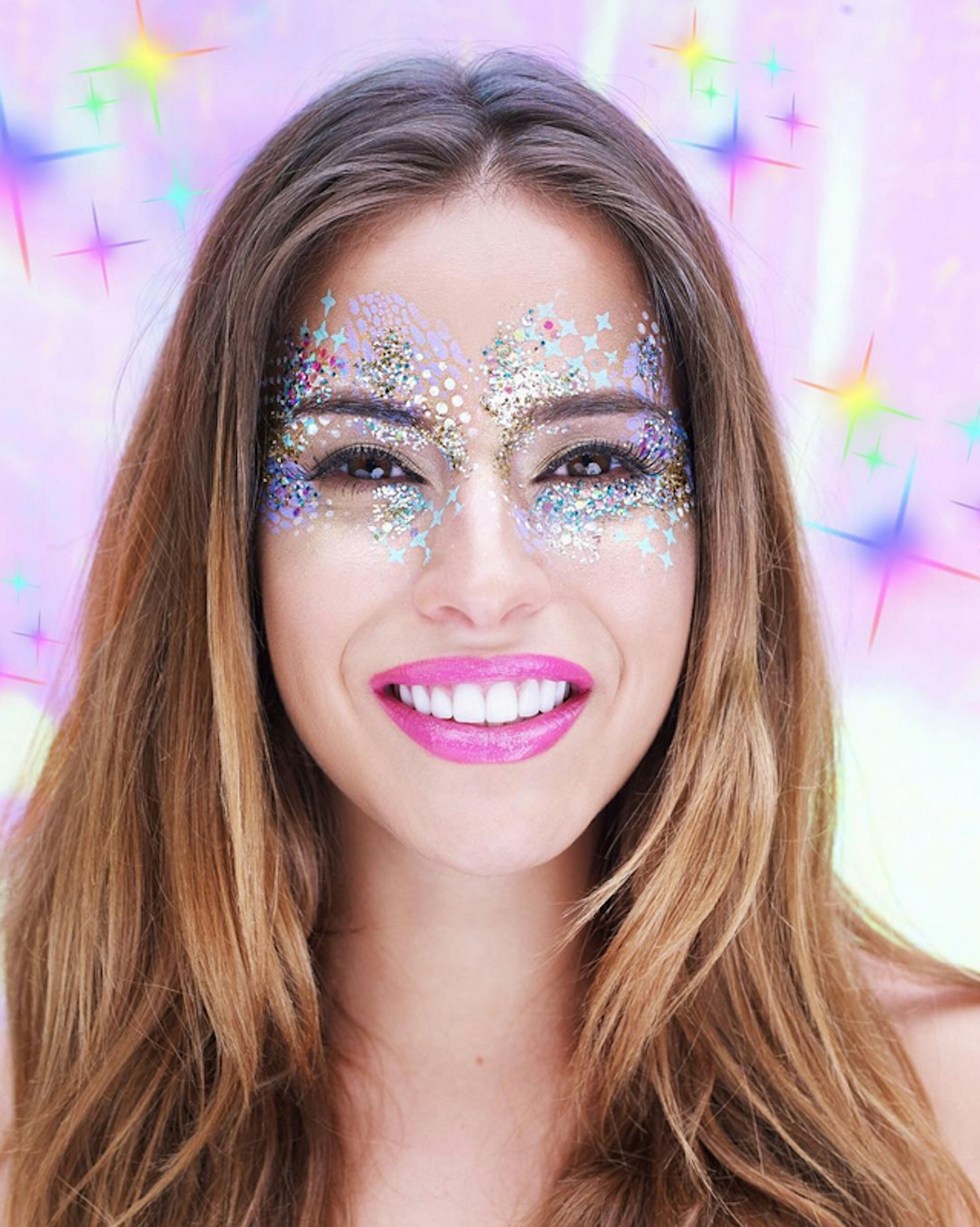 Summer beauty trend: galaxy freckles