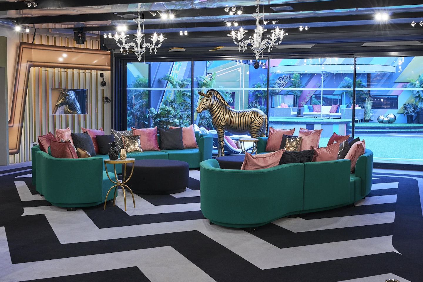 Celebrity Big Brother CBB house pictures