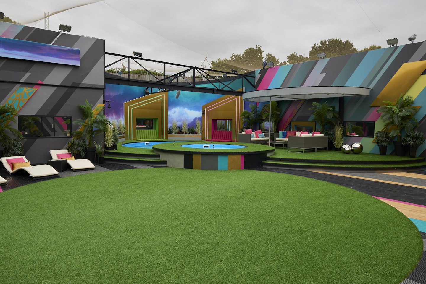 Celebrity Big Brother CBB house pictures