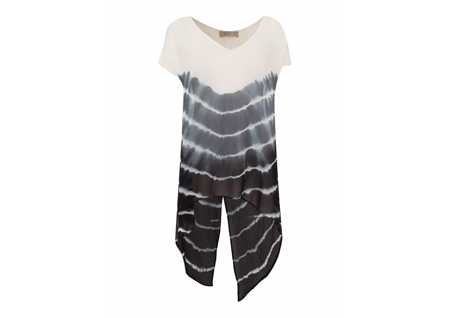 House of Fraser Label Lab stripe tie dye split back blouse now £31.50