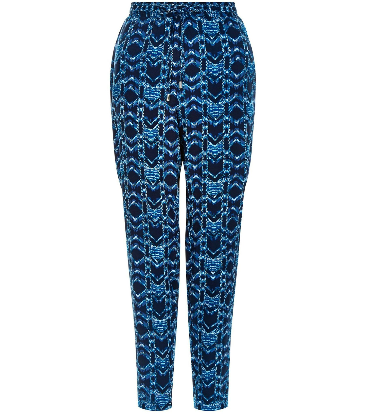 New Look Blue Tie Dye Abstract Print Joggers £17.99