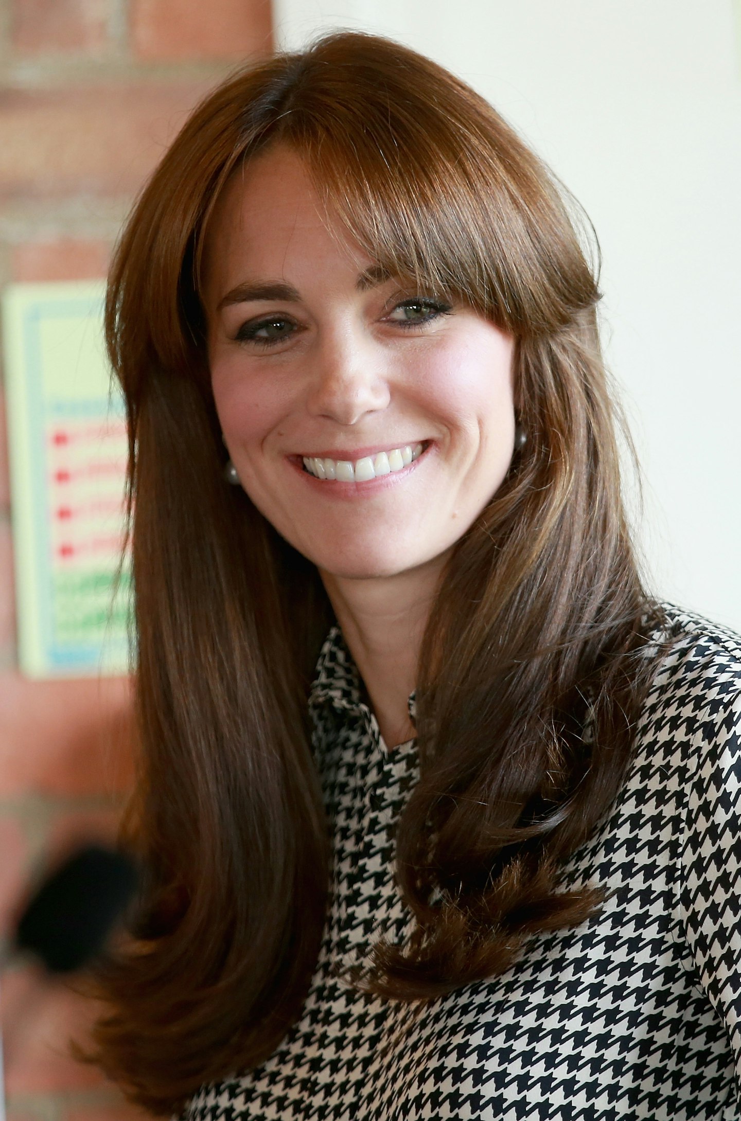 kate middleton long hair fringe bangs