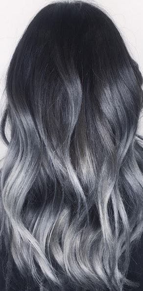 40 Glamorous Ash Blonde and Silver Ombre Hairstyles