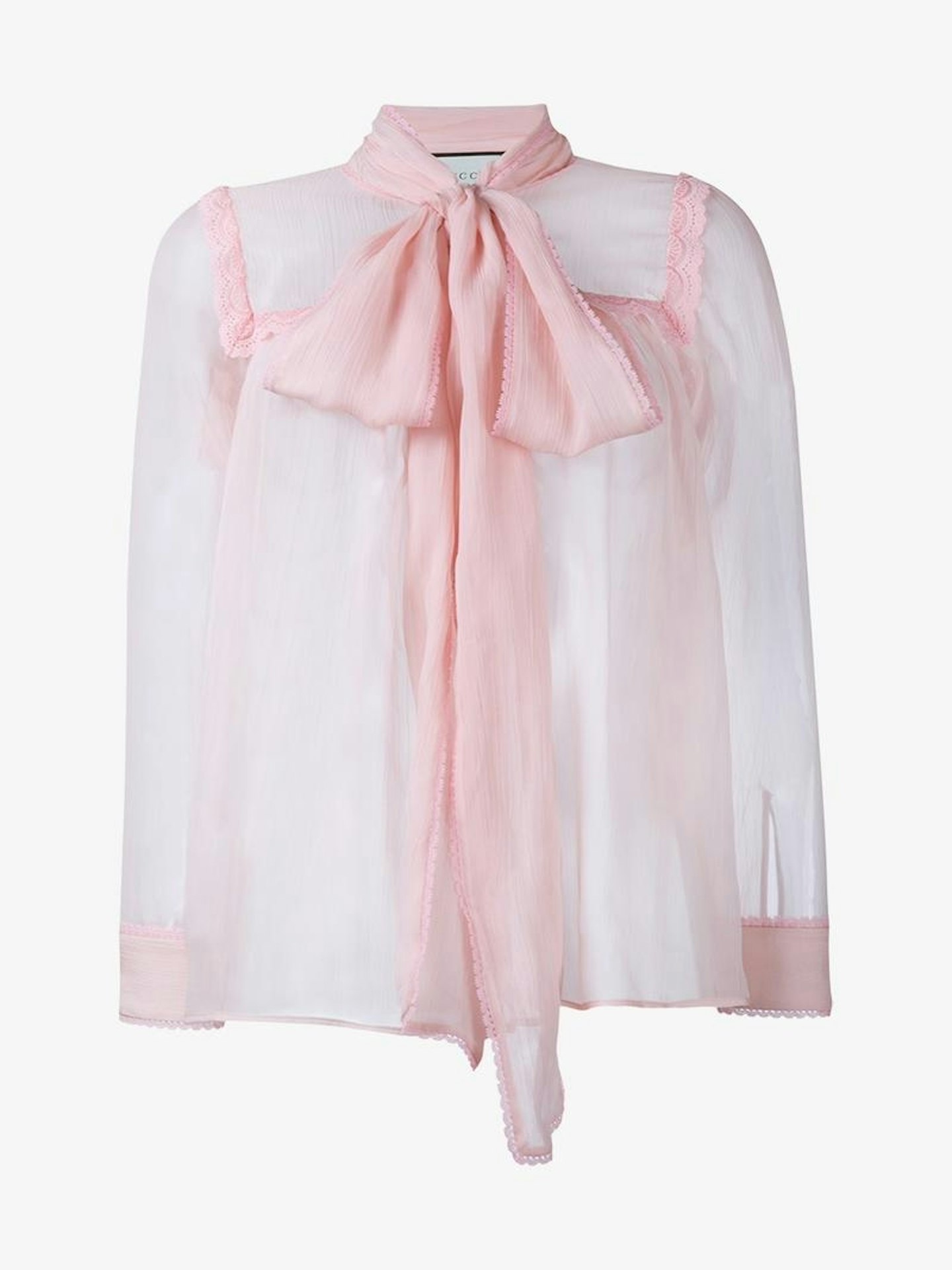 Gucci Sheer Silk Blouse, £745