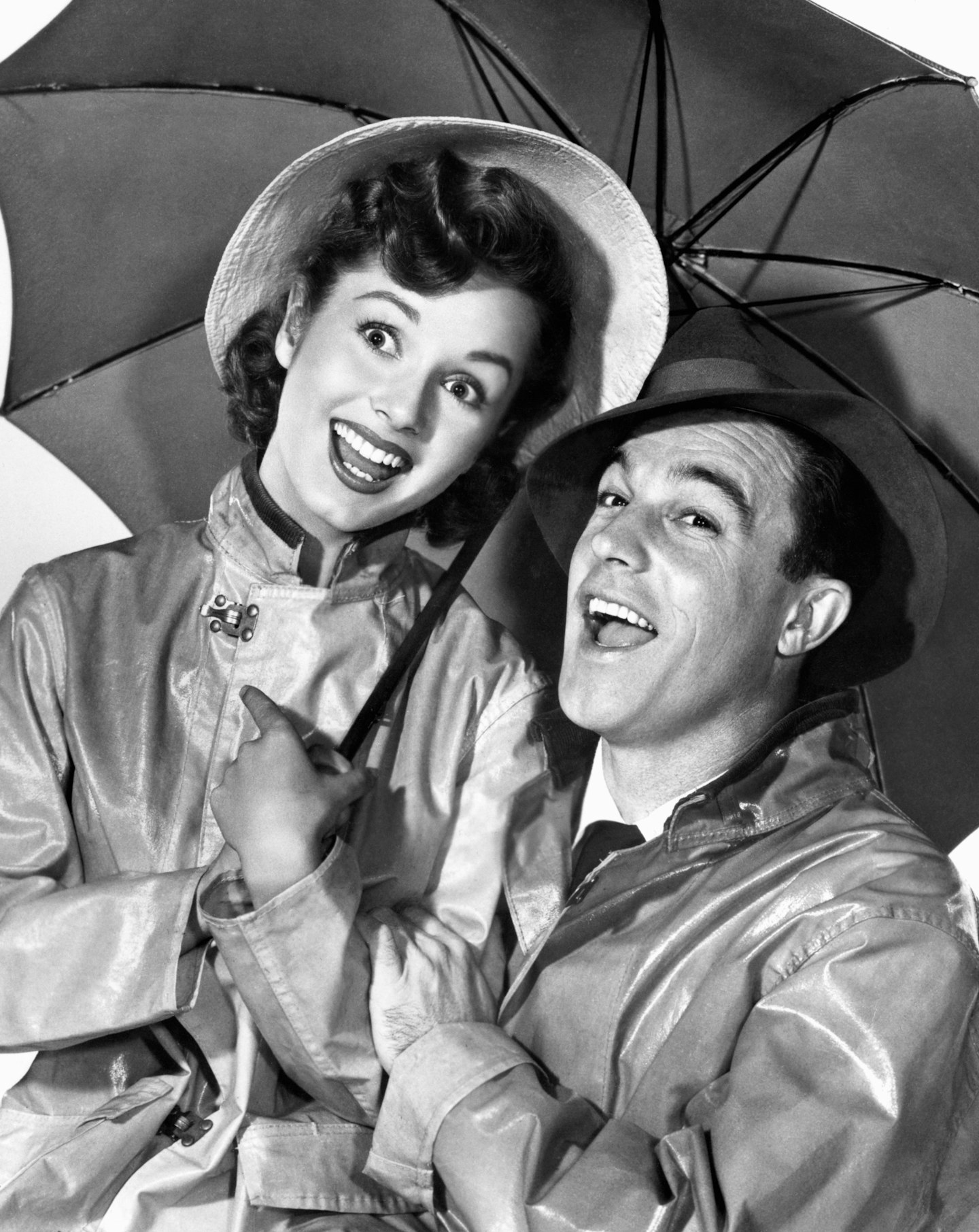 Debbie Reynolds And Gene Kelly In Singin' In The Rain