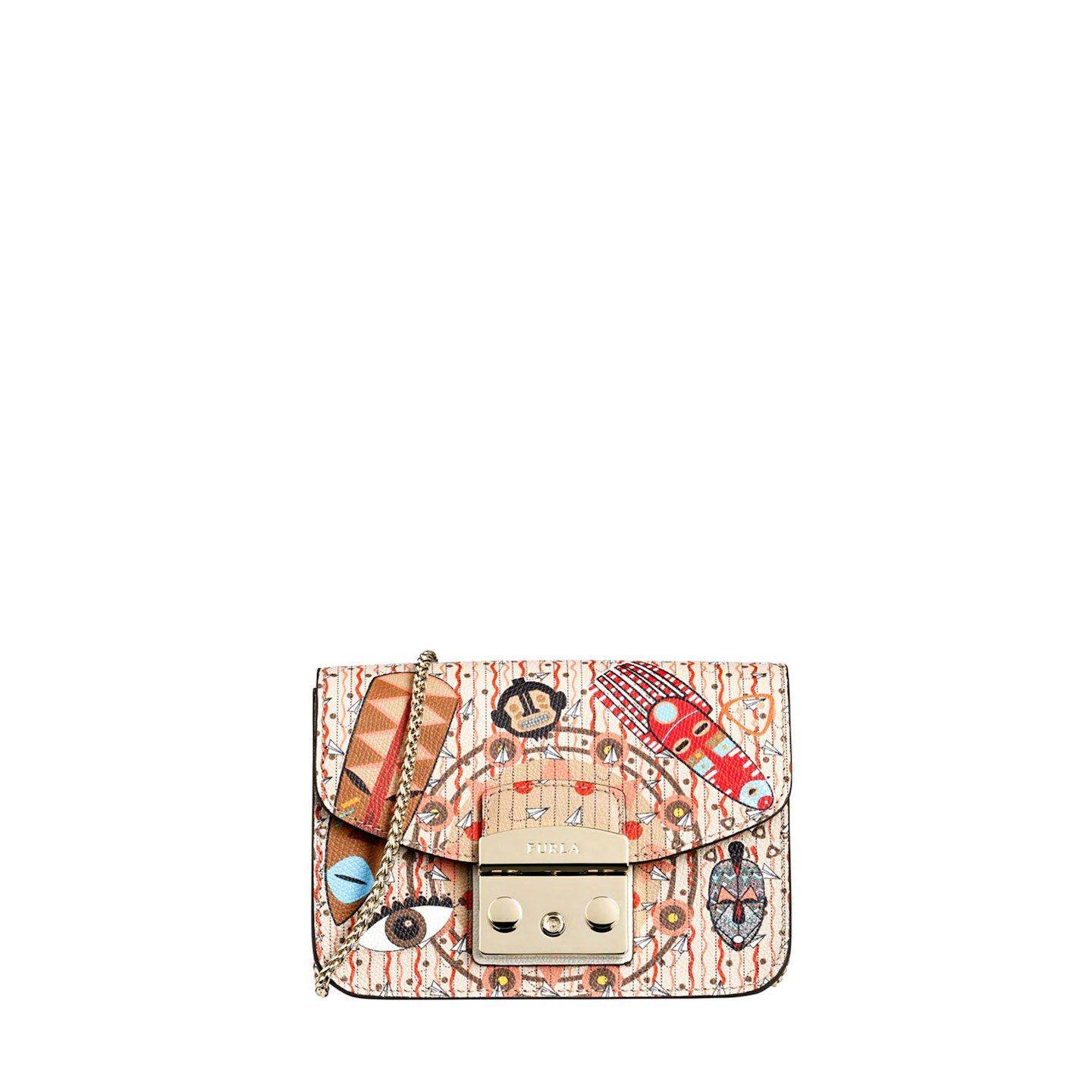 Furla Metropolis Mask Mini Crossbody Bag