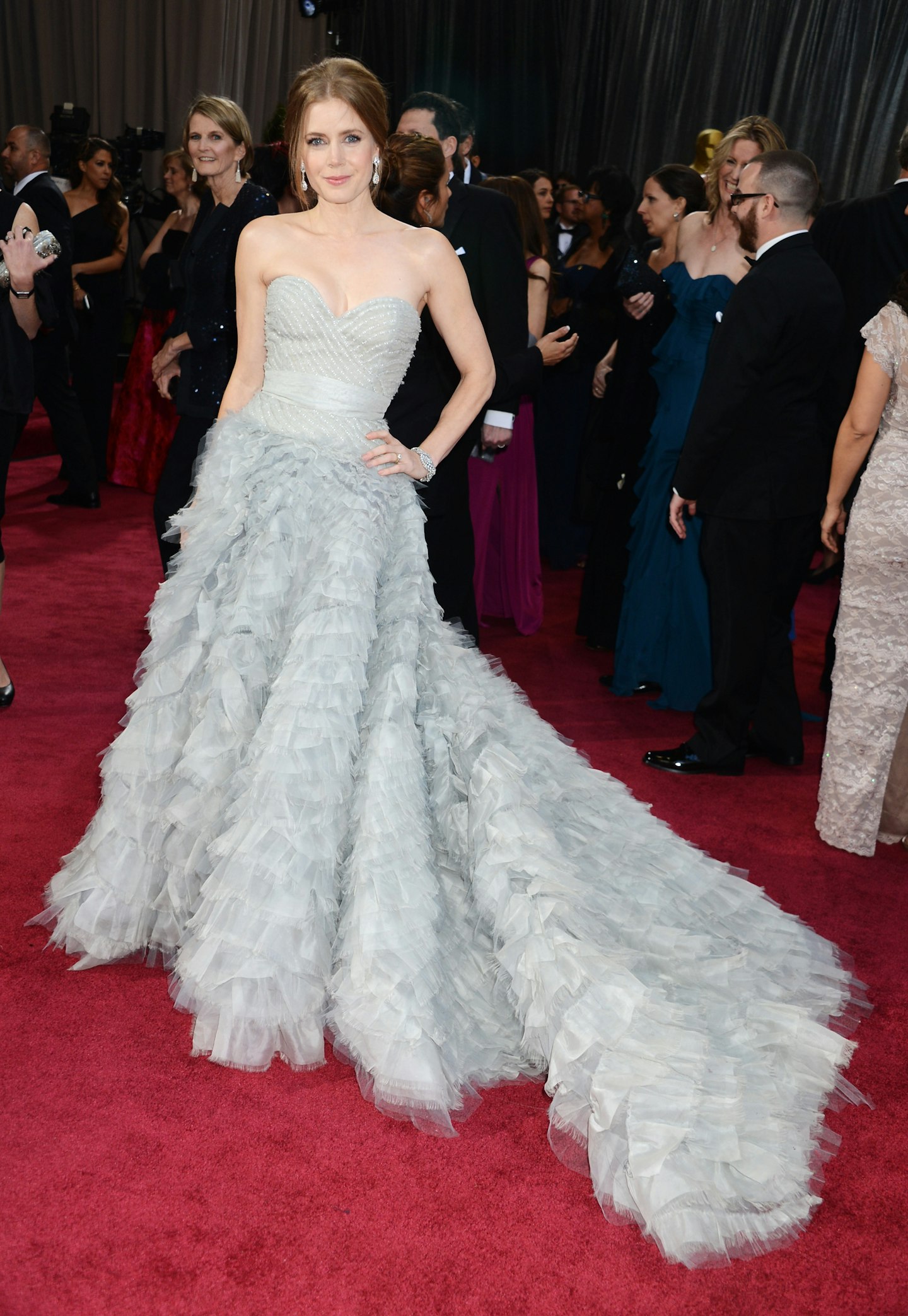 Amy Adams in Oscar de la Renta, 2013