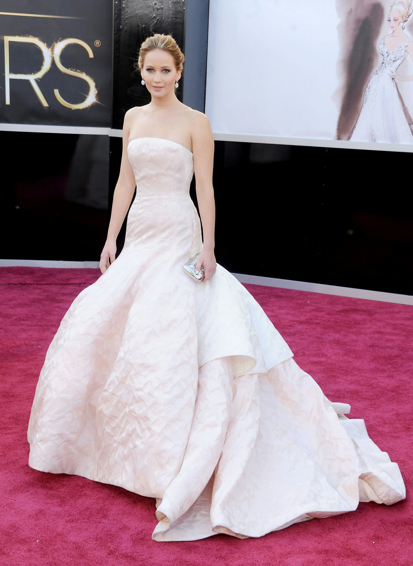 Jennifer Lawrence in Dior, 2013