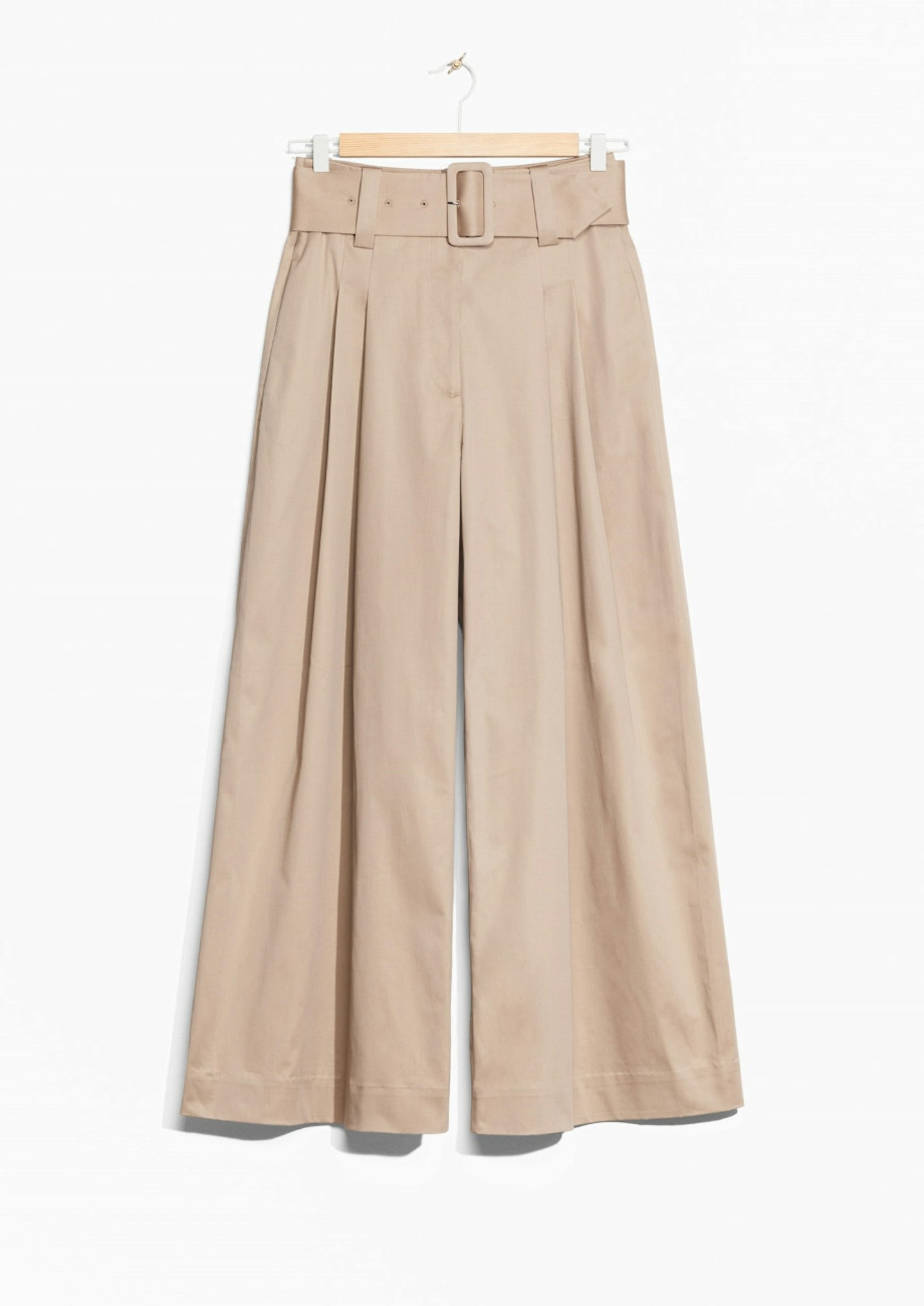 and other stories belted flare trousers