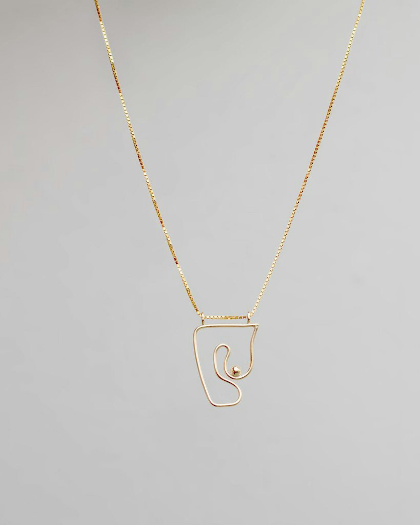 knobbly studio necklace